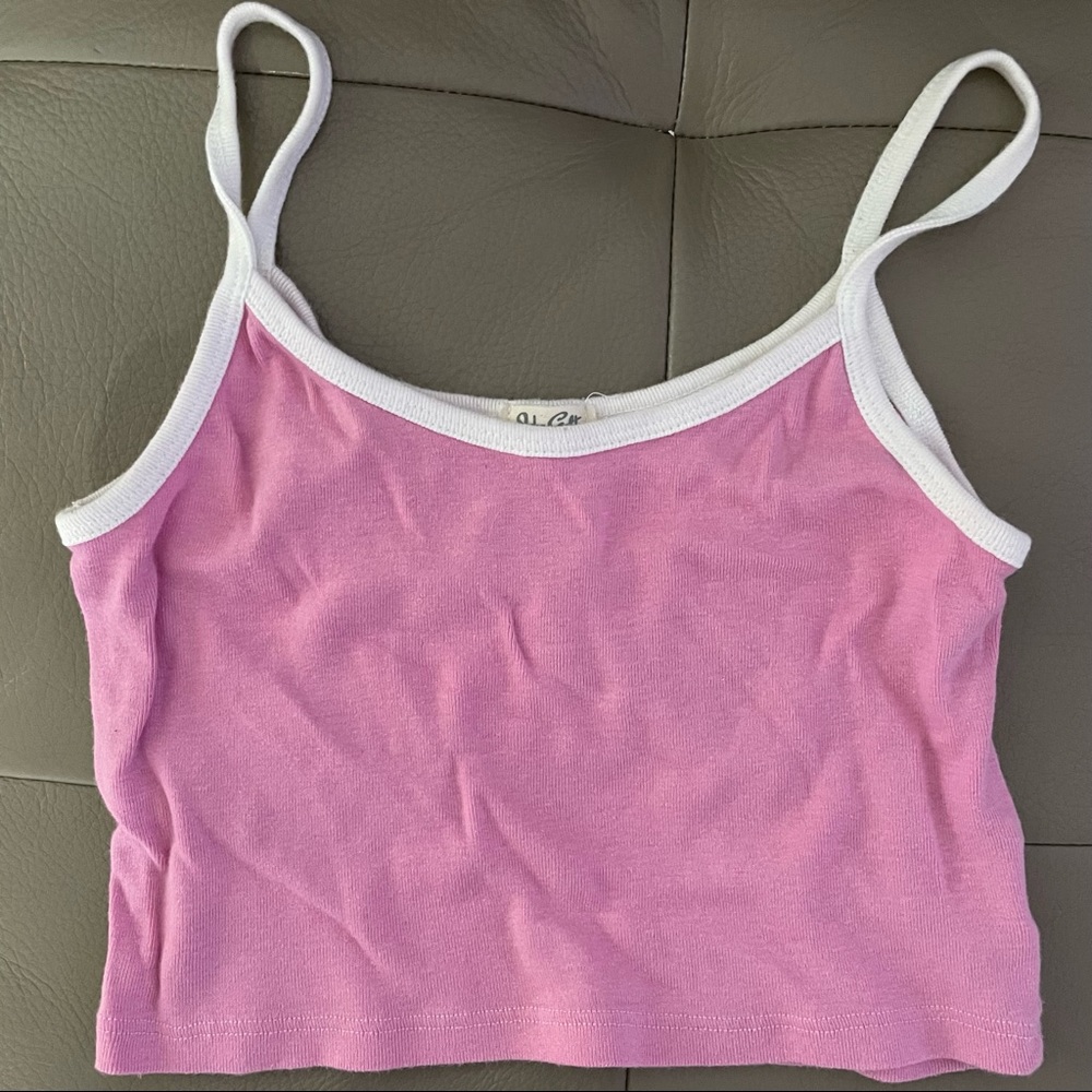 Brandy Melville Pink Skylar Tank